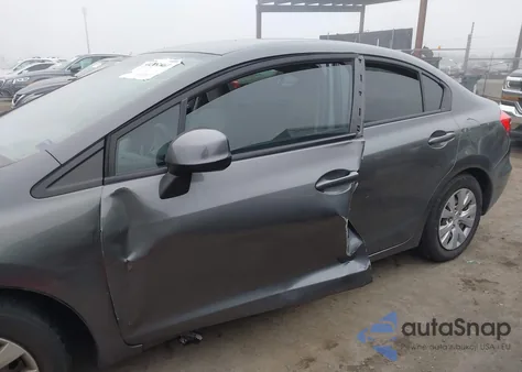 2012 Honda Civic Lx z USA, uszkodzony, nr VIN 2HGFB2F59CH563861
